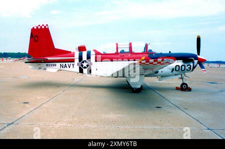 Buche T-34C Turbo-Mentor 162299 Stockfoto