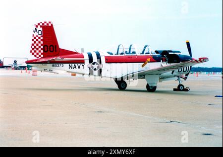 Buche T-34C Turbo-Mentor 160273 Stockfoto