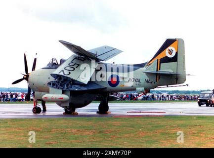 Fairey Gannet AEW.3 G-BMYP/XL502 Stockfoto