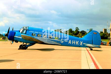 Avro Anson C.19/II G-AHKX Stockfoto