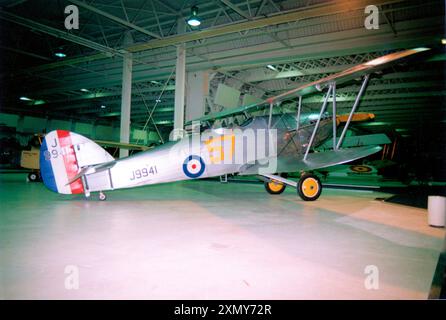 Hawker Hart Trainer LLA G-ABMR / J9941 Stockfoto