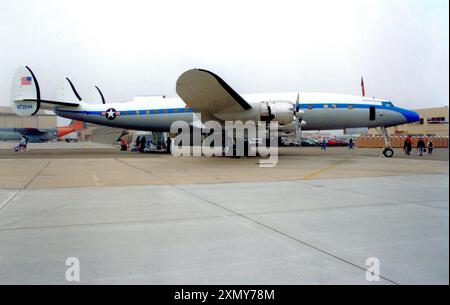 Lockheed C-121C Super Constellation N73544 Stockfoto