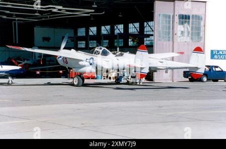 Lockheed F-5G Lightning N25Y - '13' Stockfoto