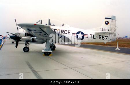 Nordamerikanisch T-28A-NA Trojan N85228 - 51-3557 Stockfoto