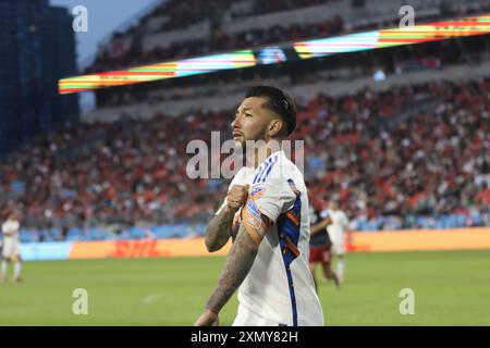 Toronto, ON, Kanada, 25. Mai 2024, L. Acosta #10 beim Major League Soccer Spiel zwischen Toronto FC und FC Cincinnati im BMO Field. Stockfoto