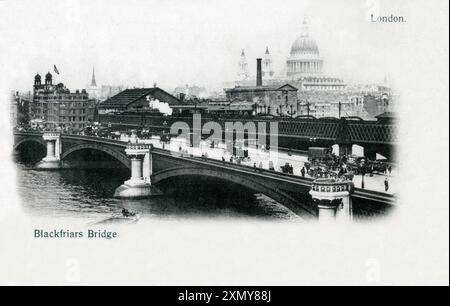 Blackfriars Bridge, London Stockfoto