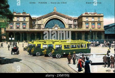 Gare de l ' est, Paris, Frankreich Stockfoto