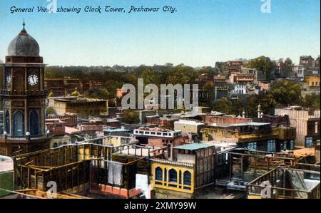 Peshawar, Pakistan - Panorama Stockfoto