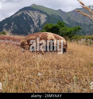 Saint-Ours Bas Fort, Saint-Ours Bas, Alpes de Haute-Provence, Frankreich Stockfoto