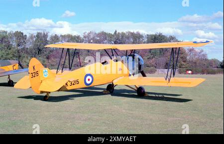 Avro 621 Tutor G-AHSA – K3215 Stockfoto