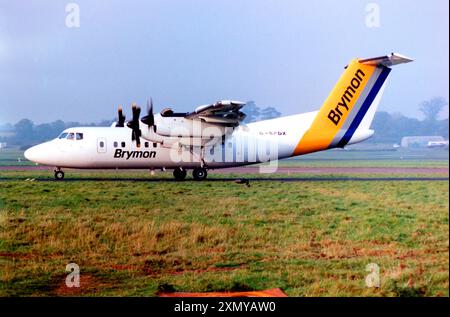 De Havilland Canada DHC-7 G-BPDX Stockfoto