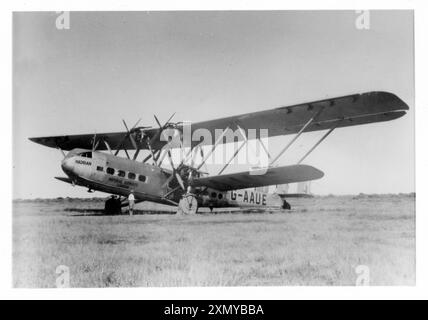 Handley Page HP.42 G-AAUE „Hadrian“ Stockfoto