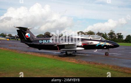 Aero L-29 Delfin G-DLFN Stockfoto