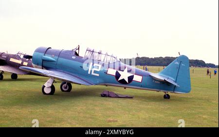 Nordamerika AT-6C Harvard IIa F-AZDK Stockfoto