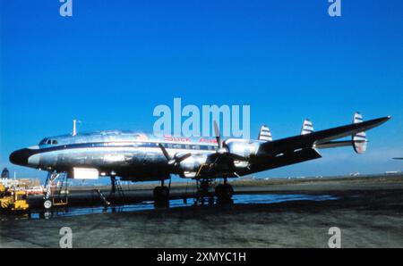 Lockheed L-1049H Super Constellation N6937C Stockfoto