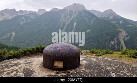 Fort Haut de Saint-Ours, Alpes de Haute-Provence, Frankreich Stockfoto