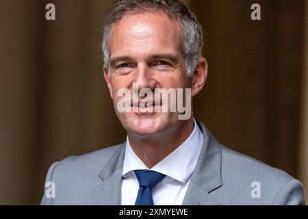 London, Großbritannien. 30. Juli 2024. Peter Kyle, Wissenschaftssekretär, bei einer Kabinettssitzung in der Downing Street 10 London. Quelle: Ian Davidson/Alamy Live News Stockfoto