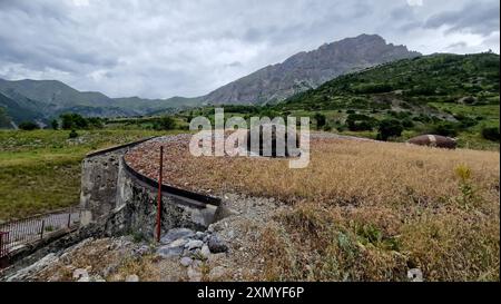 Saint-Ours Bas Fort, Saint-Ours Bas, Alpes de Haute-Provence, Frankreich Stockfoto