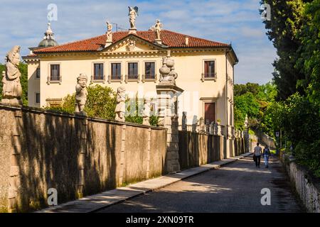 Villa Valmarana in Vicenza, Veneto, Italien Stockfoto