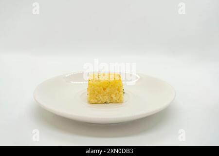 Kalakand süßes indisches Dessert für Rakshya Bandhan Diwali Milk Khuwa Burfi Barfi Stockfoto