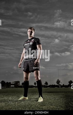 Owen Farrell – Portrait Session. Stockfoto