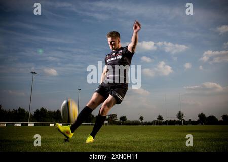 Owen Farrell – Portrait Session. Stockfoto