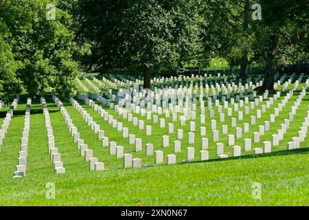 Arlington National Cemetery, Virginia, USA. Stockfoto