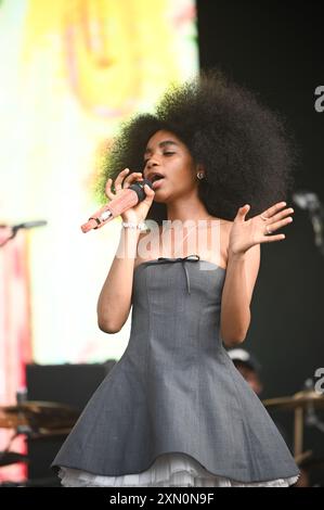 Flowerovlove tritt beim Tramlines Festival 2024 in Sheffield, Großbritannien auf Stockfoto