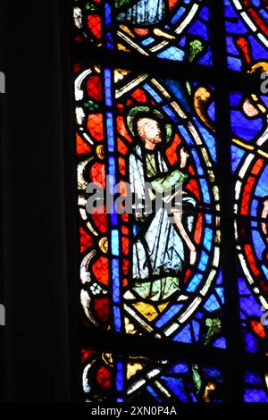La cathédrale Notre-Dame d'Amiens EST un édifice catholique situé à Amiens, dans le Département de la Somme, en région Hauts-de-France. Dédiée à la VI Stockfoto