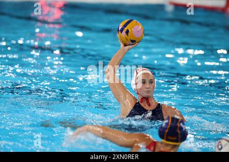 Paris, Ile de France, Frankreich. Juli 2024. U (Credit Image: © David G. McIntyre/ZUMA Press Wire) NUR REDAKTIONELLE VERWENDUNG! Nicht für kommerzielle ZWECKE! Stockfoto