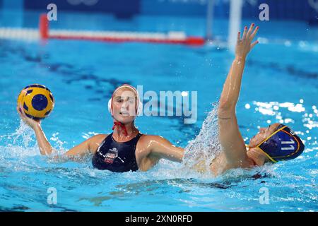 Paris, Ile de France, Frankreich. Juli 2024. U (Credit Image: © David G. McIntyre/ZUMA Press Wire) NUR REDAKTIONELLE VERWENDUNG! Nicht für kommerzielle ZWECKE! Stockfoto