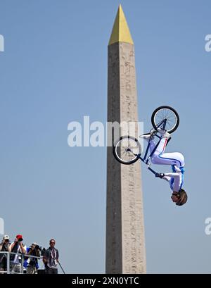 Paris, Frankreich. 30. Juli 2024. Laury Perz aus Frankreich tritt am 30. Juli 2024 bei den Olympischen Spielen 2024 in Paris an. Quelle: Hu Huhu/Xinhua/Alamy Live News Stockfoto