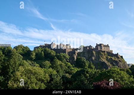 Edinburgh Schottland, Vereinigtes Königreich 30. Juli 2024. Edinburgh Castle. Credit sst/alamy Live News Stockfoto