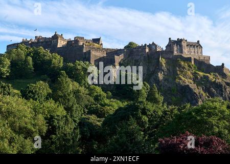 Edinburgh Schottland, Vereinigtes Königreich 30. Juli 2024. Edinburgh Castle. Credit sst/alamy Live News Stockfoto