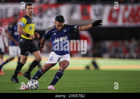 Radamel Falcao García partice hoy 9 de julio en un partido amistoso frente a River Plate en Buenos Aires, Radamel tuvo un exitoso paso por el Club A Stockfoto