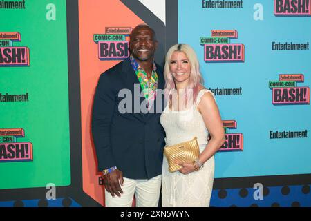 27. Juli 2024: Terry Crews und Rebecca King-Crews nehmen am 27. Juli 2024 an der jährlichen Comic-Con Bash der Entertainment Weekly's Annual Comic-Con Bash im Float im Hard Rock Hotel San Diego Teil. (Kreditbild: © Marissa Carter/ZUMA Press Wire) NUR REDAKTIONELLE VERWENDUNG! Nicht für kommerzielle ZWECKE! Stockfoto