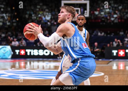 Thomas Walkup (Griechenland). FIBA Olympisches Qualifikationsturnier. Piräus 2024. Stockfoto