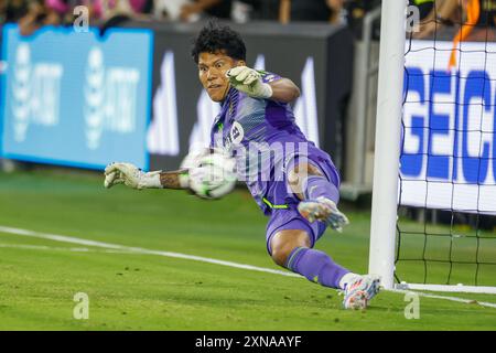 Los Angeles, Usa. 30. Juli 2024. Abraham Romero #22 des FC Los Angeles beim Ligapokal gegen die Vancouver Whitecaps im BMO Stadium. Vancouver Whitecaps 4:2 LAFC Credit: SOPA Images Limited/Alamy Live News Stockfoto