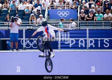 Paris, Frankreich. 31. Juli 2024. Iveta Miculycova aus Tschechien tritt am 31. Juli 2024 bei den Olympischen Spielen in Paris an. Quelle: Ondrej Deml/CTK Photo/Alamy Live News Stockfoto