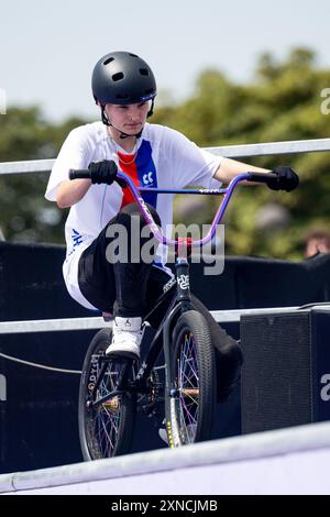 Paris, Frankreich. 31. Juli 2024. Iveta Miculycova aus Tschechien tritt am 31. Juli 2024 bei den Olympischen Spielen in Paris an. Quelle: Ondrej Deml/CTK Photo/Alamy Live News Stockfoto