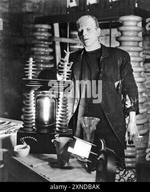 FRANKENSTEIN 1931 Universal Picturfilm mit Boris Karloff Stockfoto