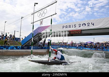 Vaires Sur Marne, Frankreich. 31. Juli 2024. Sebastian Kahnert/dpa/Alamy Live News Stockfoto