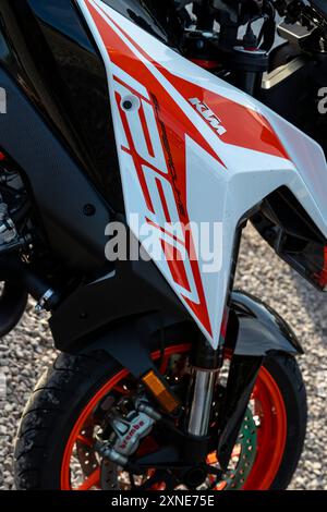 Der Silver Fox Cafe Bike Night Stockfoto