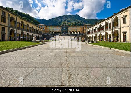 Italien Piemont Provincia di Biella Oropa Sacro Monte Stockfoto