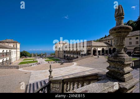 Italien Piemont Provincia di Biella Oropa Sacro Monte Stockfoto