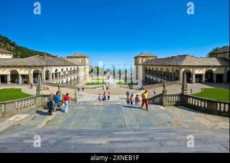 Italien Piemont Provincia di Biella Oropa Sacro Monte Stockfoto