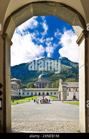 Italien Piemont Provincia di Biella Oropa Sacro Monte Stockfoto