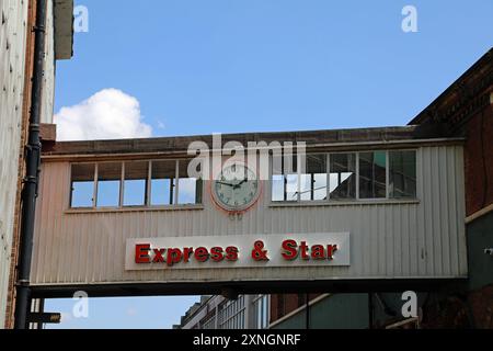 Express und Star Zeitungszentrale in Wolverhampton Stockfoto