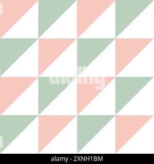 Nahtlose Muster mit geometrischen Formen Stockfoto