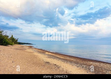 Kincardine ist eine Stadt im Bruce County Ontario, die für ihre wunderschönen Strände und Sanddünen bekannt ist. Stockfoto